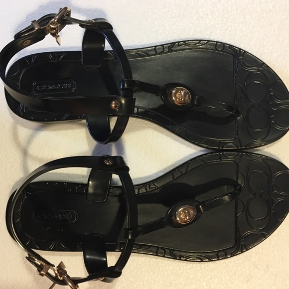 Coach strap sandals - Picture 4 of 4